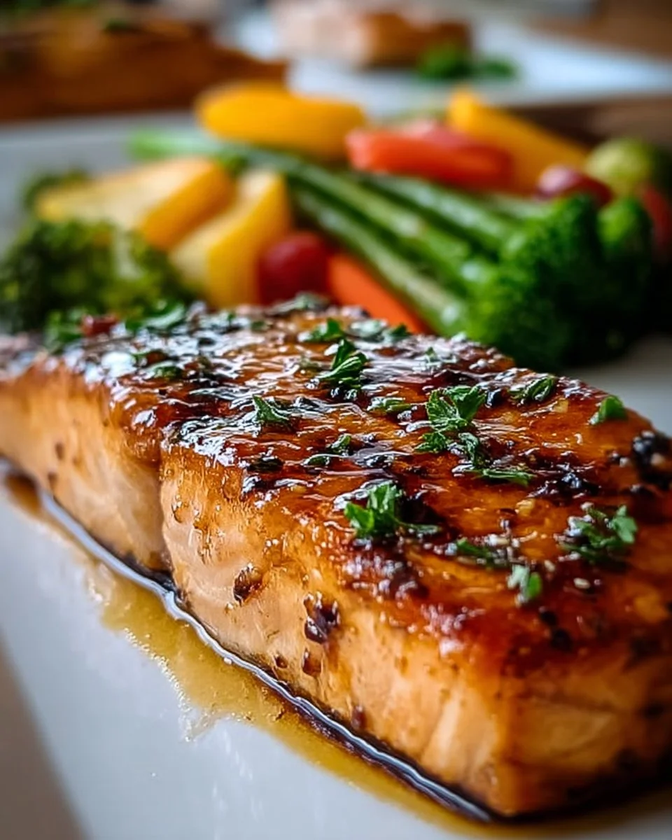 Oven-Baked Honey Salmon
