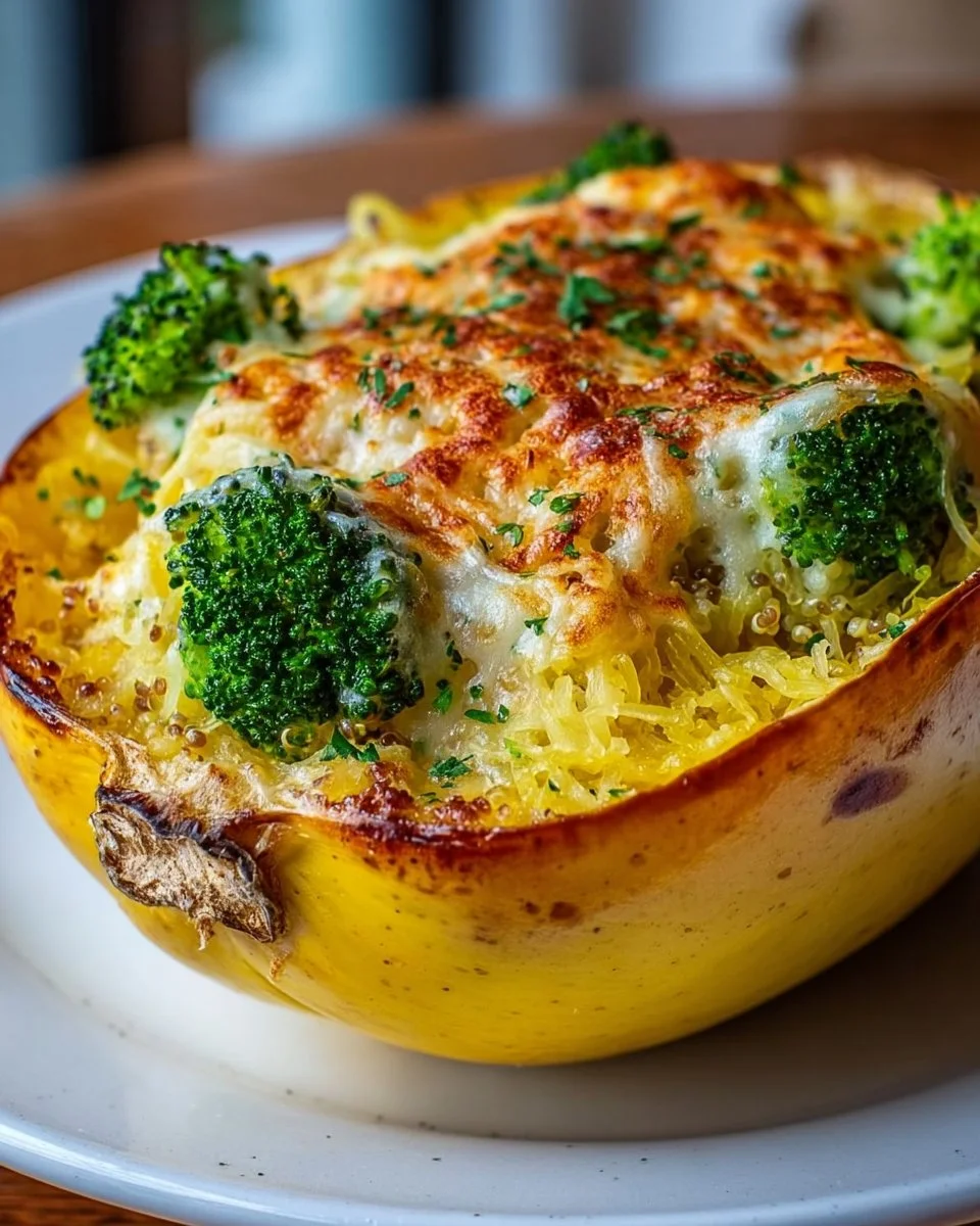 Stuffed Spaghetti Squash Broccoli: A Delightful Twist!
