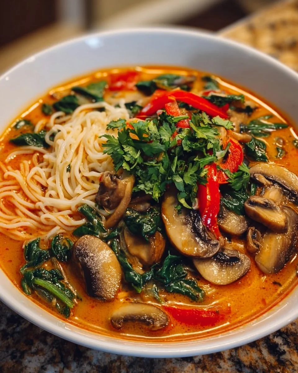 Thai Red Curry Noodle Soup: A Flavor Explosion Awaits!