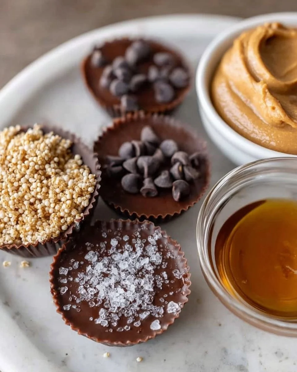 Vegan Quinoa Crunch Peanut Butter Cups