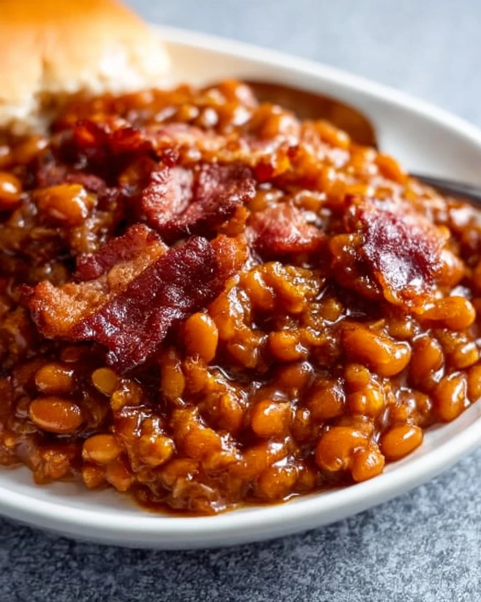 BBQ Baked Beans with Bacon