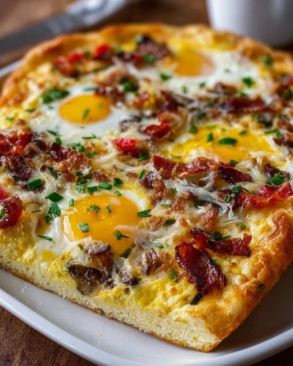 Crescent Breakfast Pizza