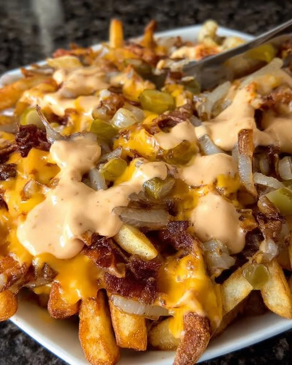 Crispy Animal Style Fries