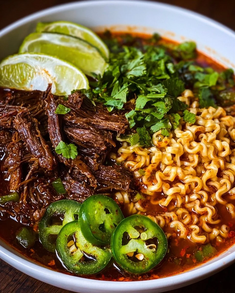 Easy Birria Ramen