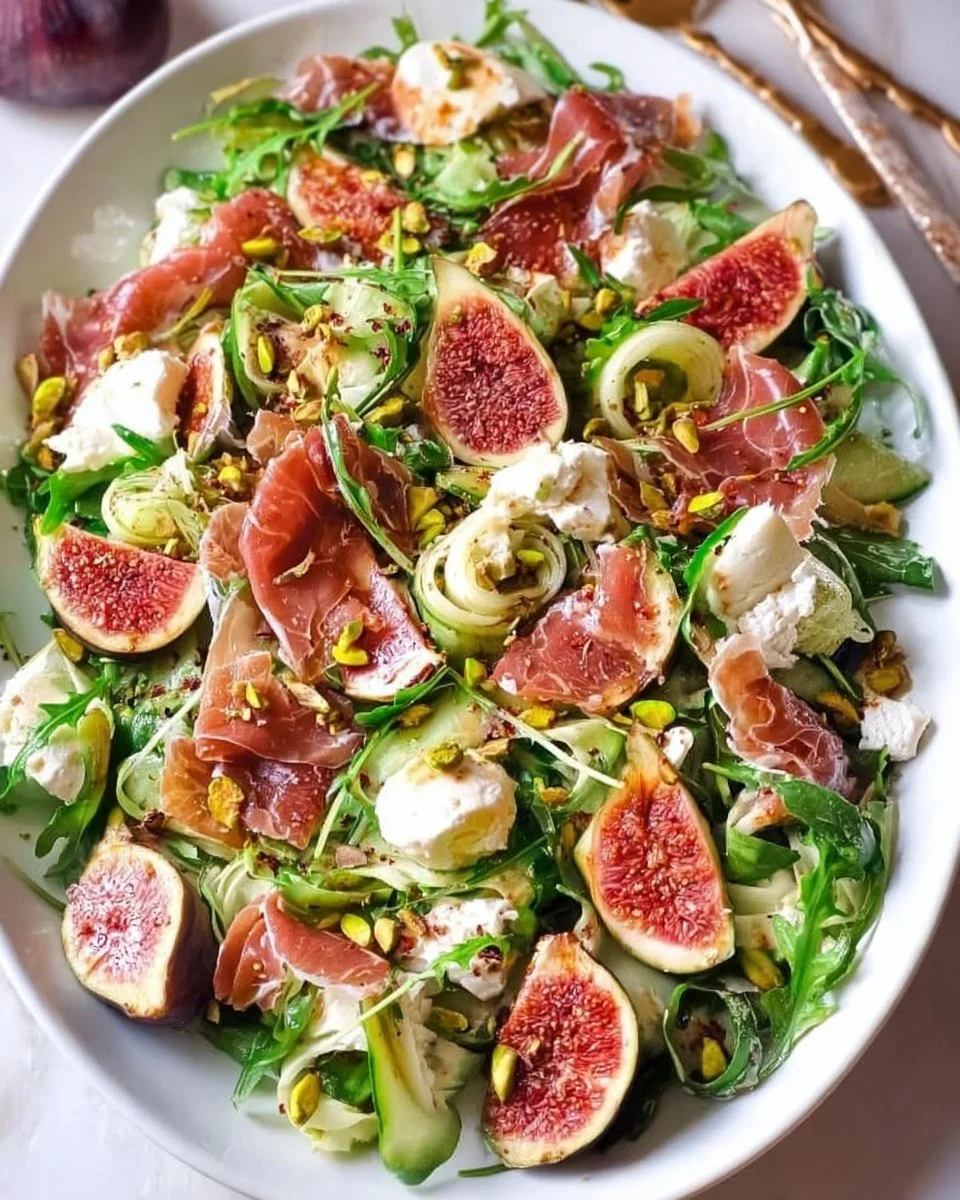 Easy Prosciutto &amp; Fig Salad Recipe (video)