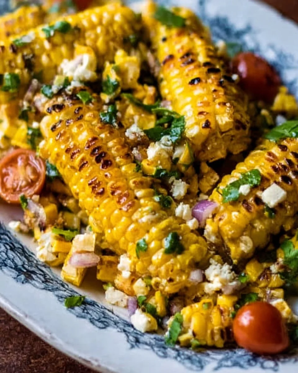 Grilled Corn Salad
