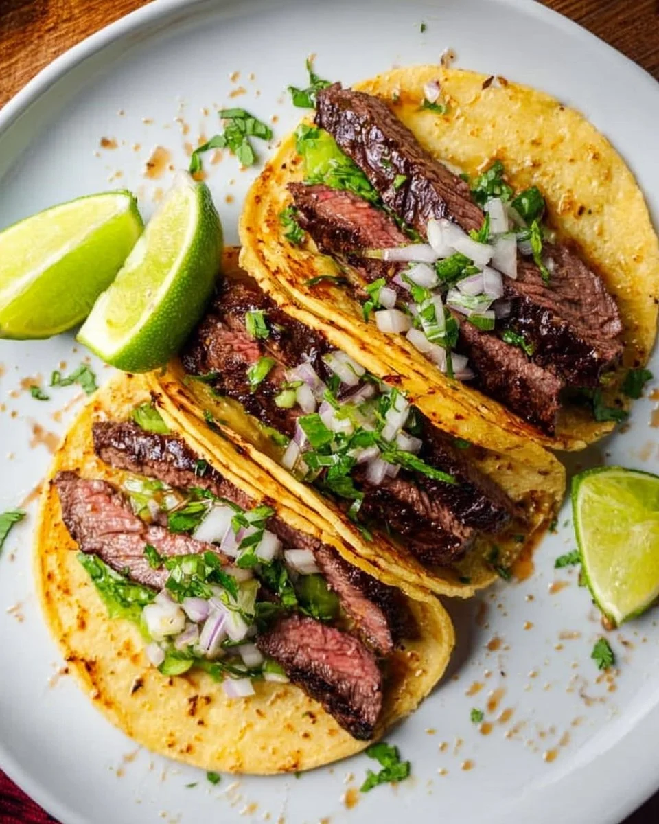 Marinated Steak Tacos