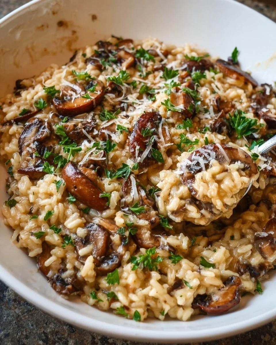 Mushroom Risotto