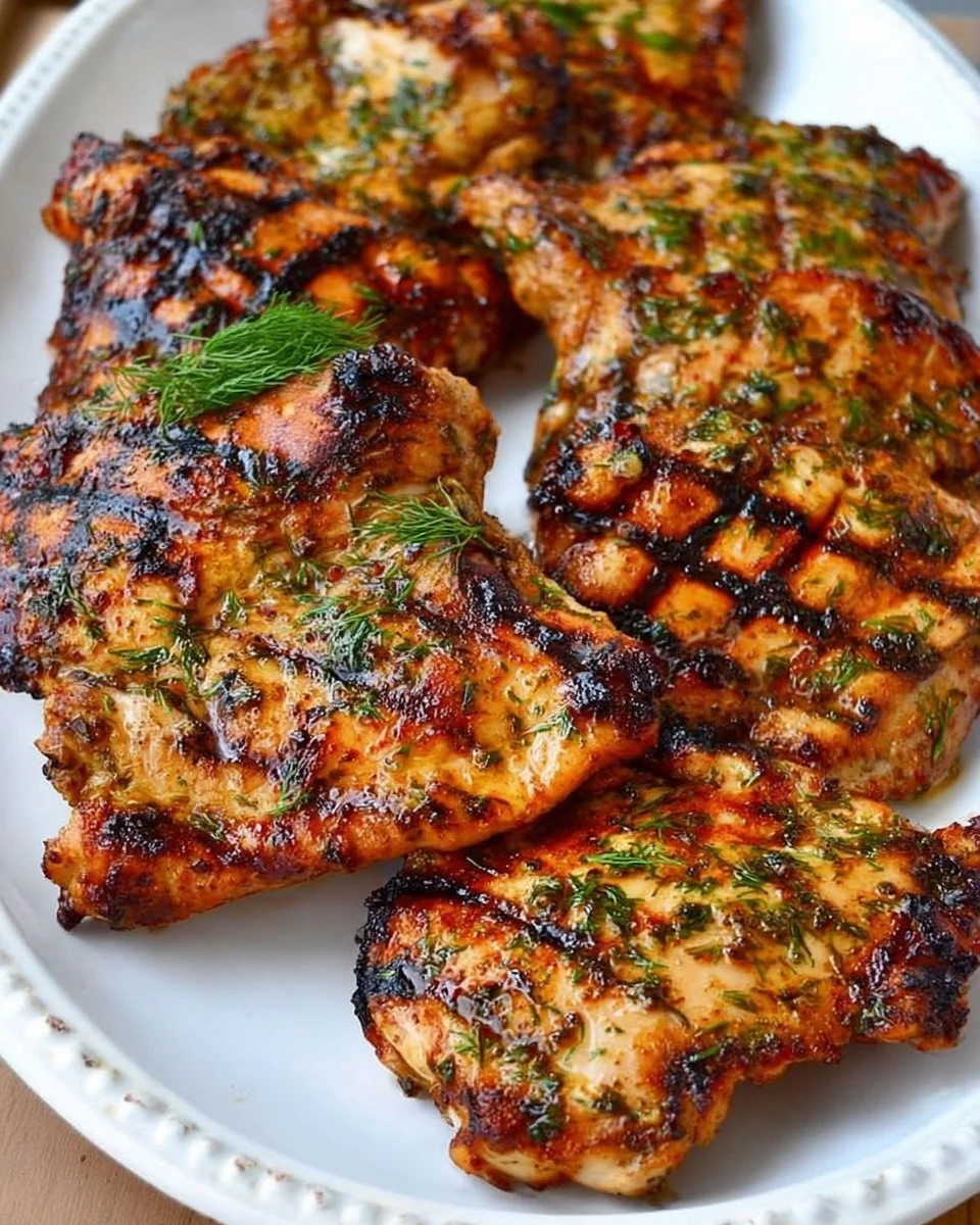 The Best Grilled Chicken Recipe