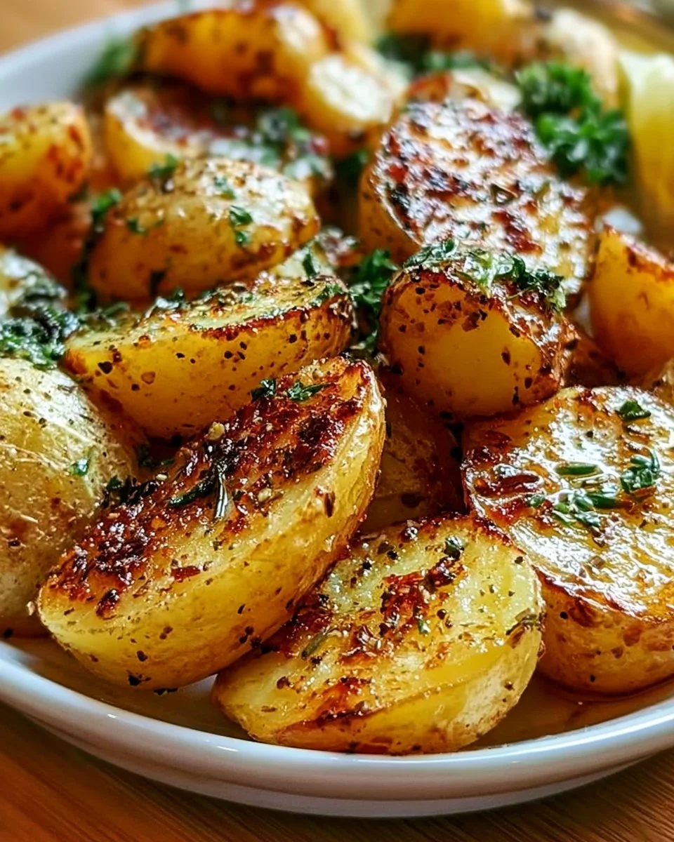 Crispy Greek Potatoes